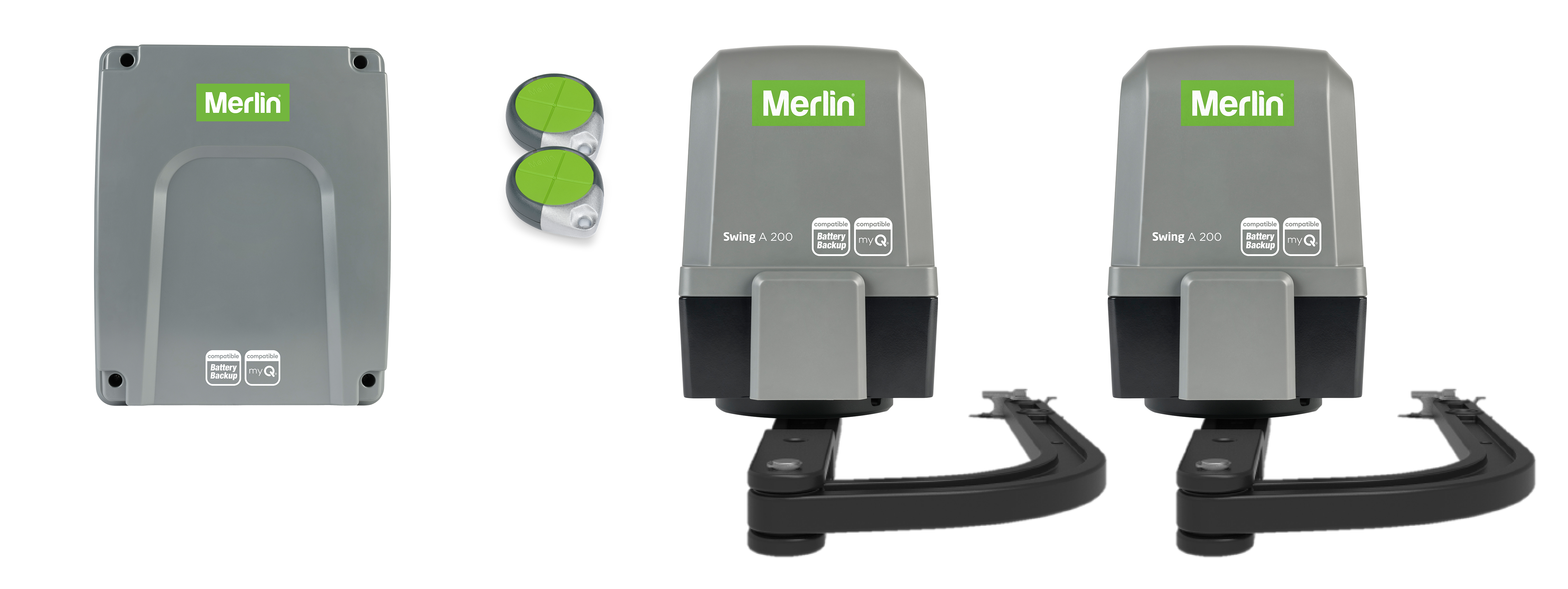 Swing A 200 Articulated Double Gate Opener MGADK