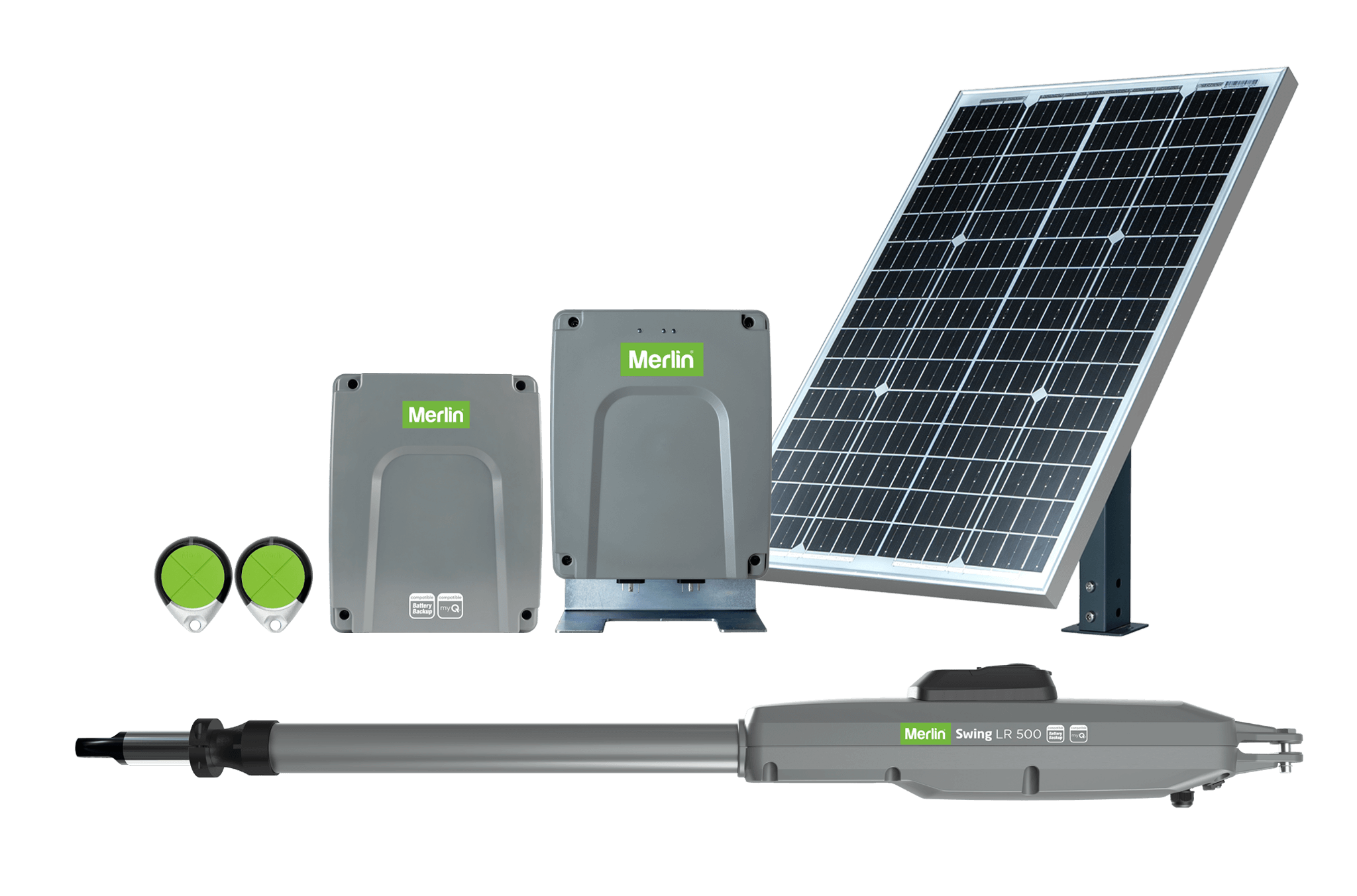 Swing LR 500 Rural Gate Opener with Solar Kit